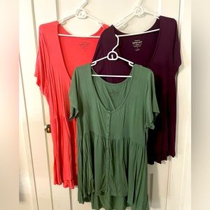 Torrid babydoll shirts